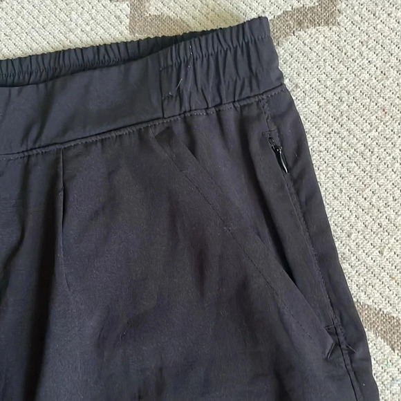 RBX active front pleat front pockets elastic waistband 4” inseam walking shorts - Picture 7 of 13